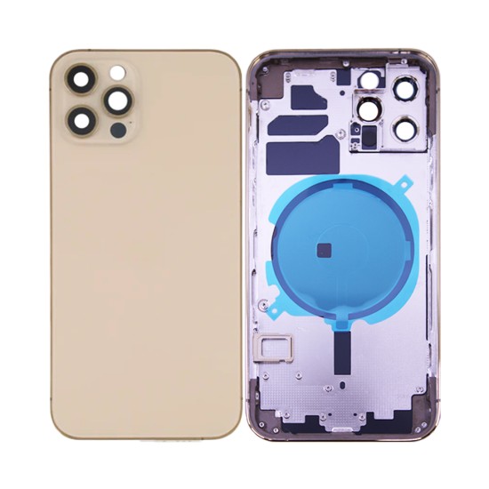 Tapa Trasera+Frame Apple iPhone 12 Pro Dorado